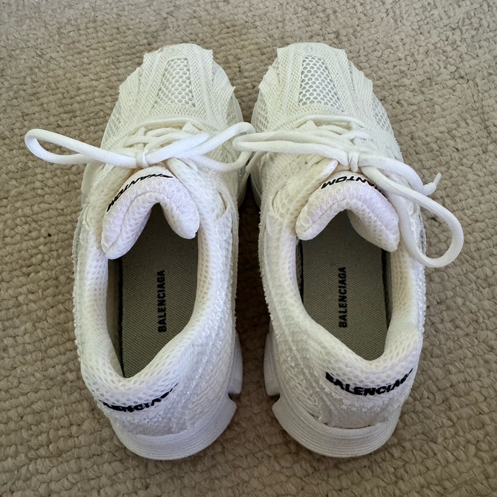 Balenciaga White Phantom Mesh Runner Sneakers - Picture 3 of 5